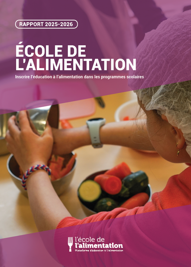 Rapport 2025-2026 de l'École de l'alimentation